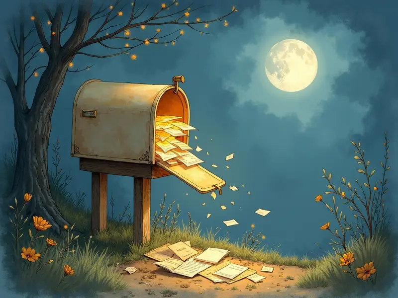 Illustrazione del sogno: casella di posta