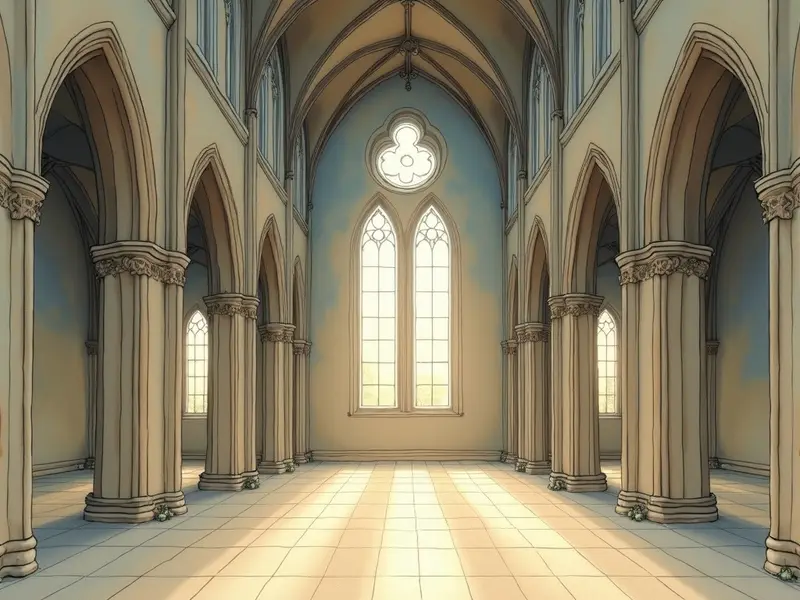 Illustrazione del sogno: cattedrale