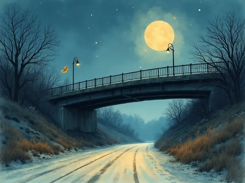 Illustrazione del sogno: cavalcavia