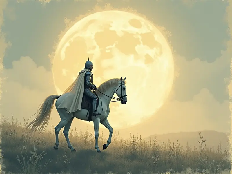 Illustrazione del sogno: cavaliere