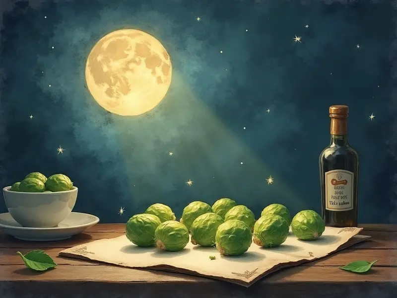 Illustrazione del sogno: cavoletti di Bruxelles