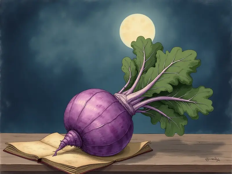 Illustrazione del sogno: cavolo rapa