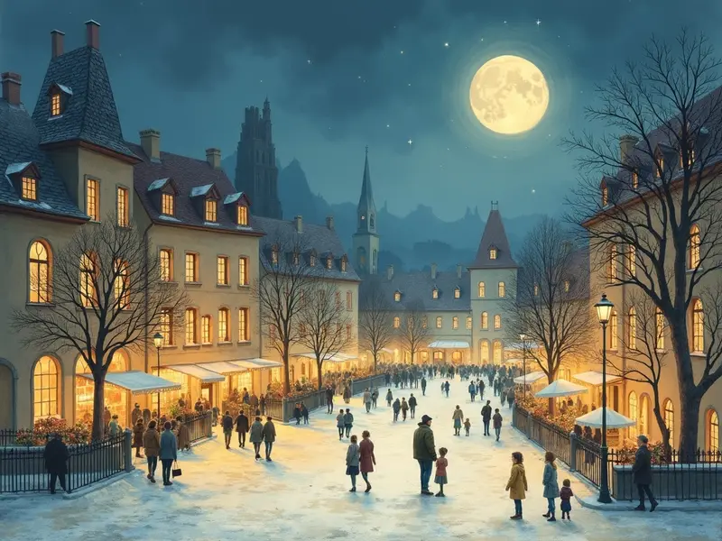 Illustrazione del sogno: centro città