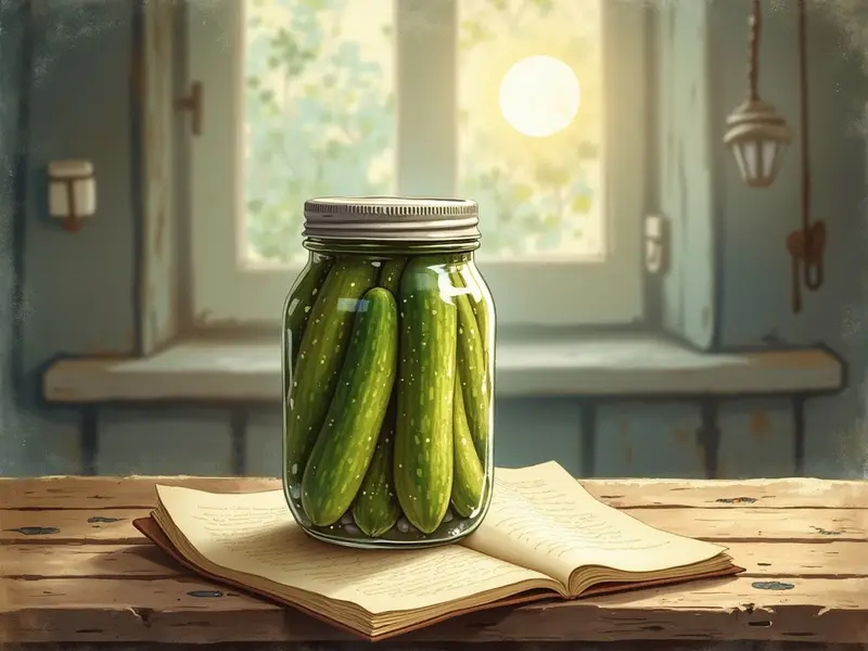 Illustrazione del sogno: cetriolini sott'aceto