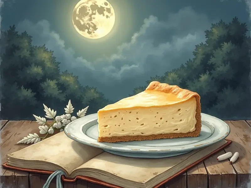 Illustrazione del sogno: cheesecake