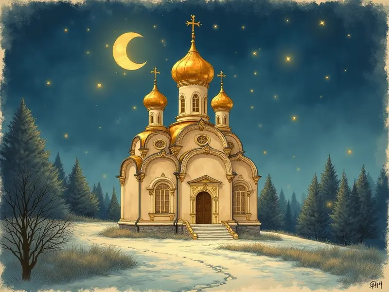 Illustrazione del sogno: chiesa ortodossa