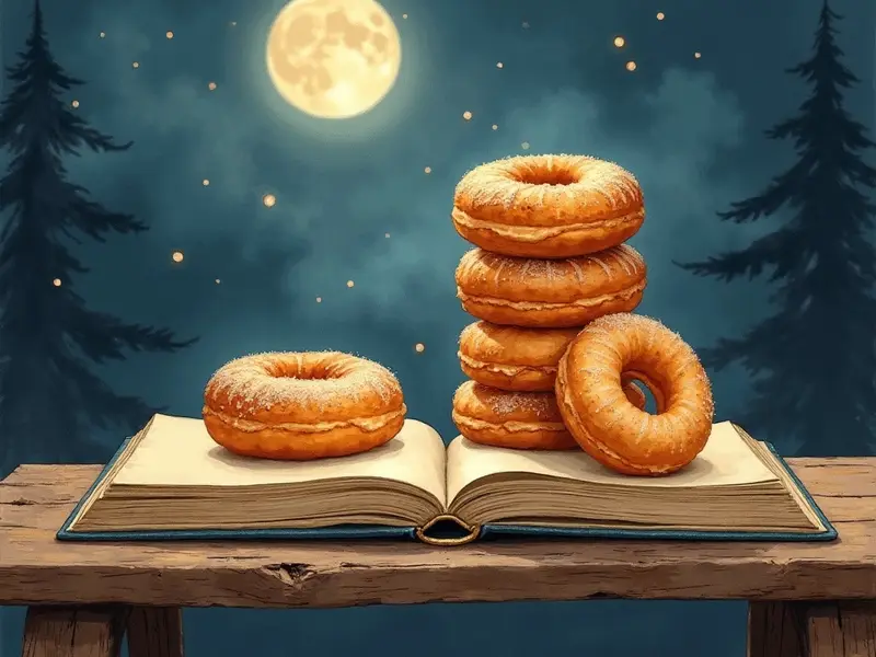 Illustrazione del sogno: ciambelle