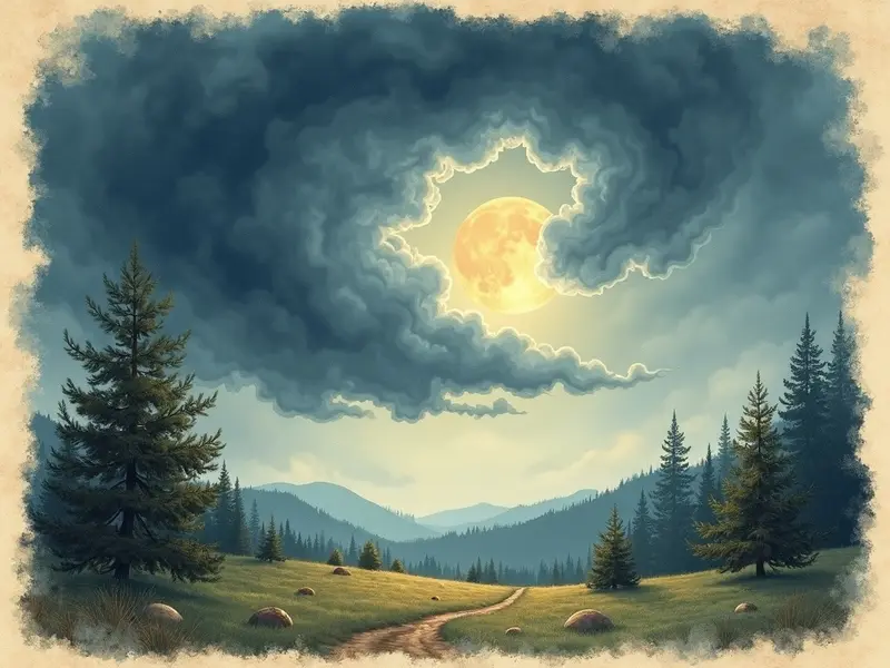 Illustrazione del sogno: ciclone