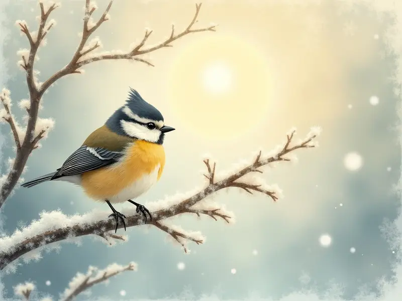 Illustrazione del sogno: cinciallegra