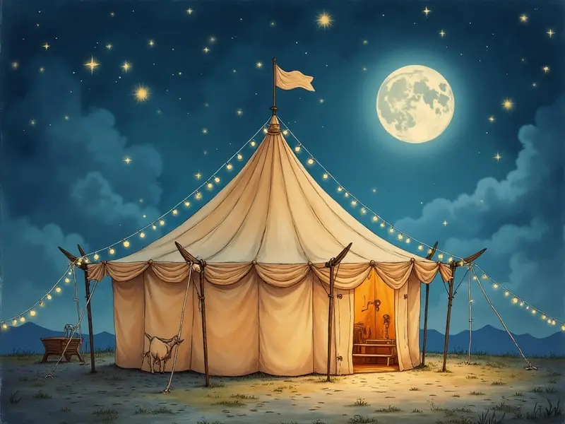 Illustrazione del sogno: circo
