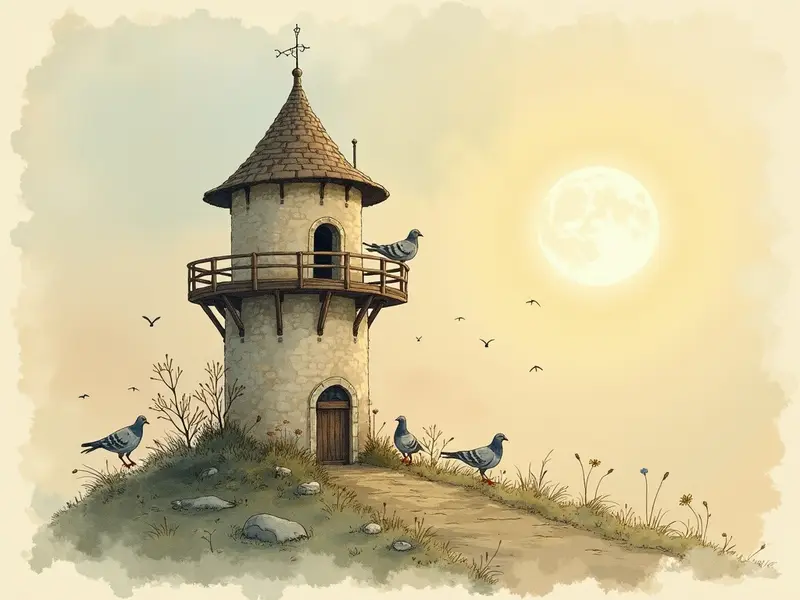 Illustrazione del sogno: colombaia
