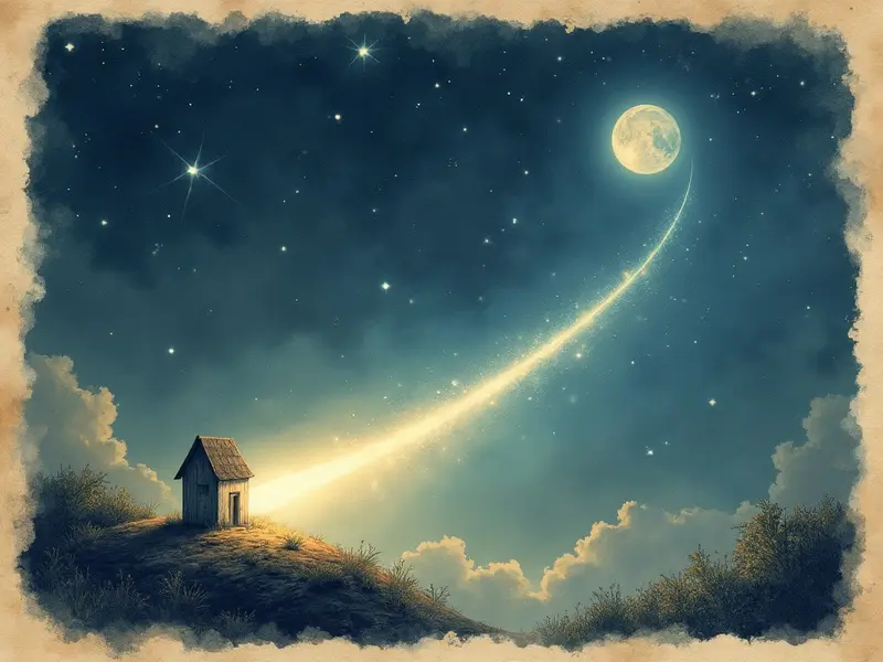 Illustrazione del sogno: cometa