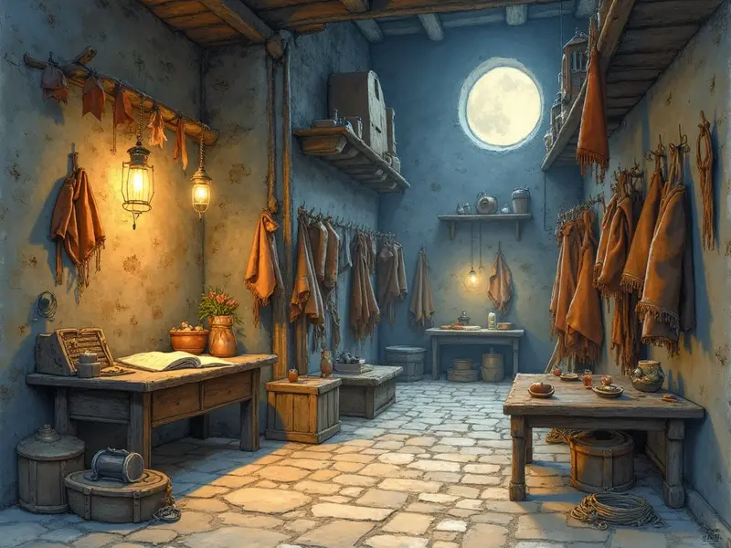 Illustrazione del sogno: conceria