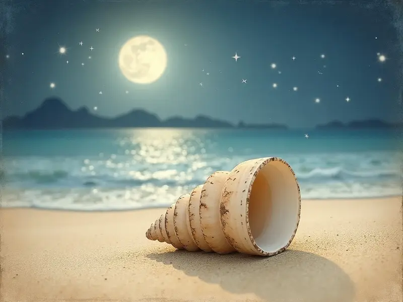 Illustrazione del sogno: conchiglia