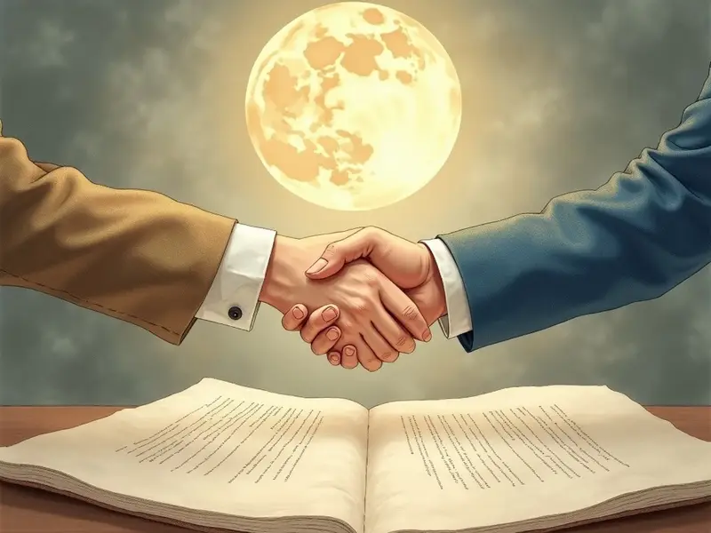 Illustrazione del sogno: contratto