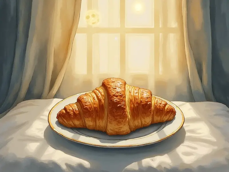 Illustrazione del sogno: cornetto
