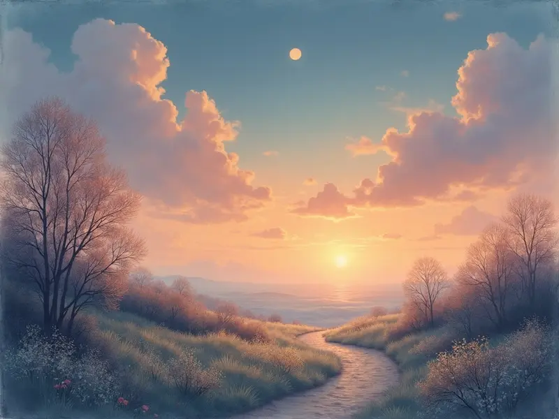 Illustrazione del sogno: crepuscolo