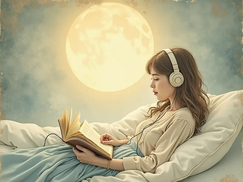 Illustrazione del sogno: cuffie