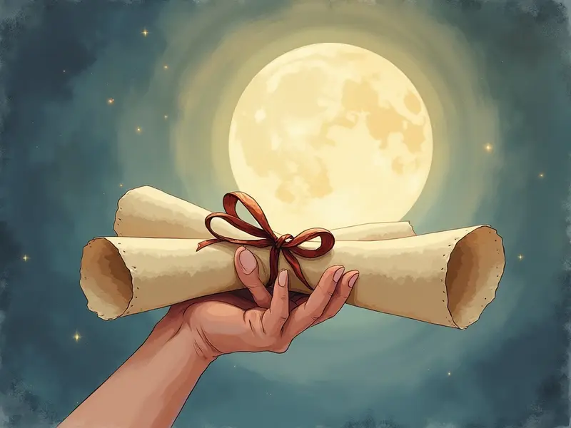 Illustrazione del sogno: diploma