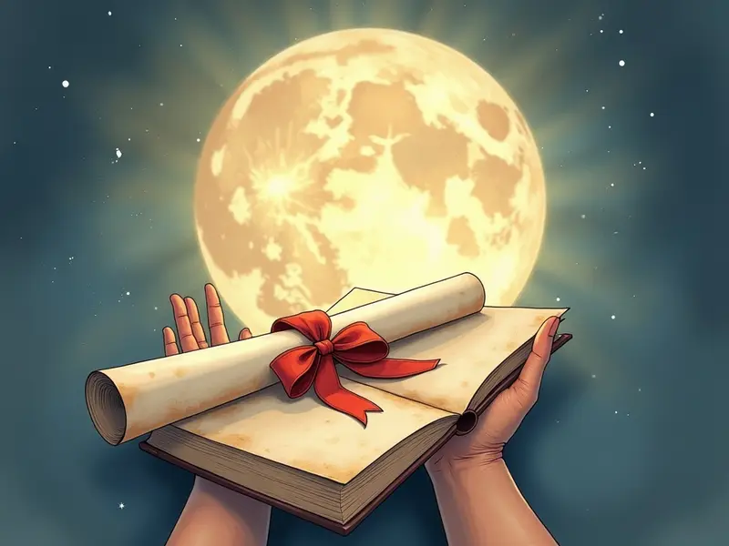 Illustrazione del sogno: diploma