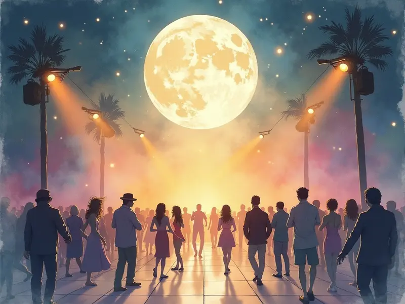 Illustrazione del sogno: discoteca