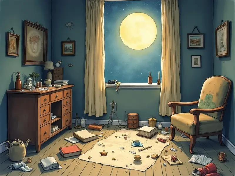 Illustrazione del sogno: disordine