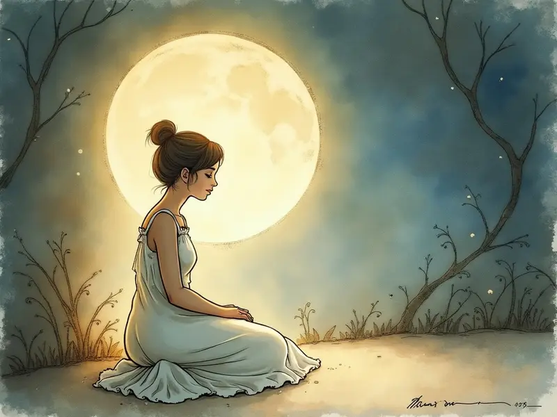 Illustrazione del sogno: disperazione