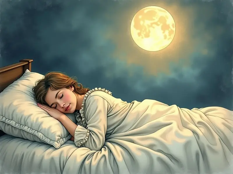 Illustrazione del sogno: dormire