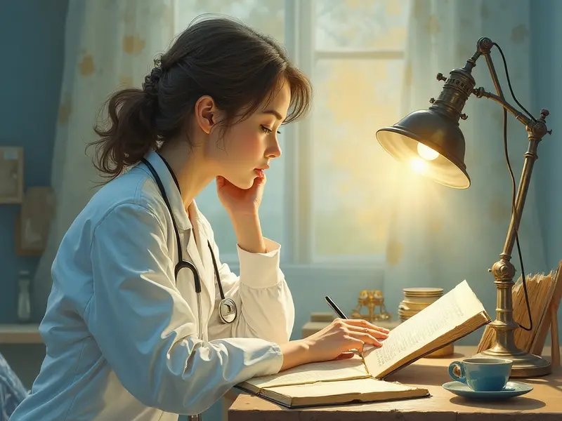 Illustrazione del sogno: dottoressa