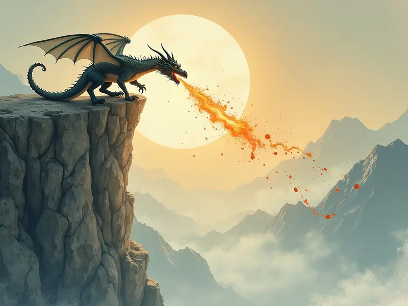 Illustrazione del sogno: drago