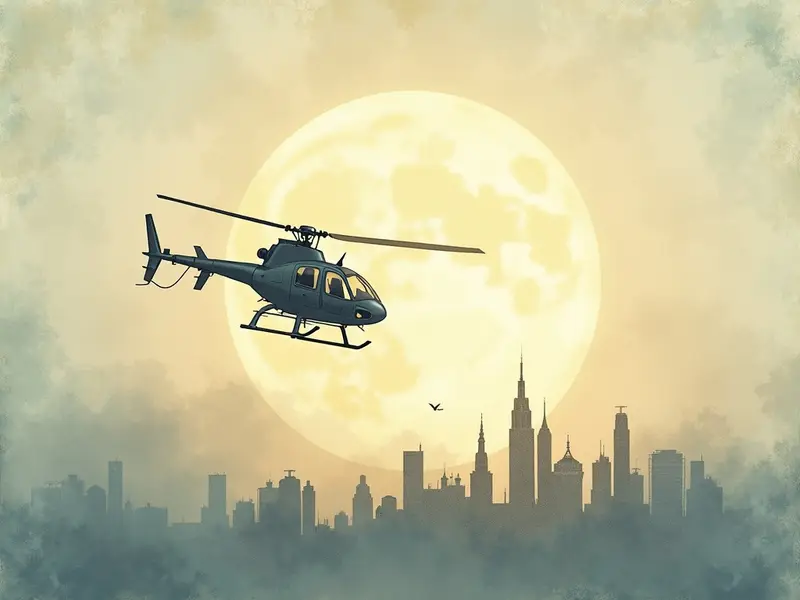 Illustrazione del sogno: elicottero