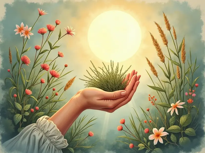 Illustrazione del sogno: erbe
