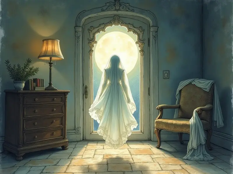Illustrazione del sogno: fantasma