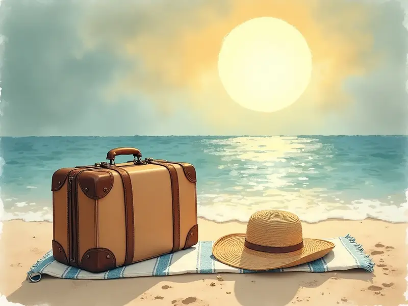 Illustrazione del sogno: ferie