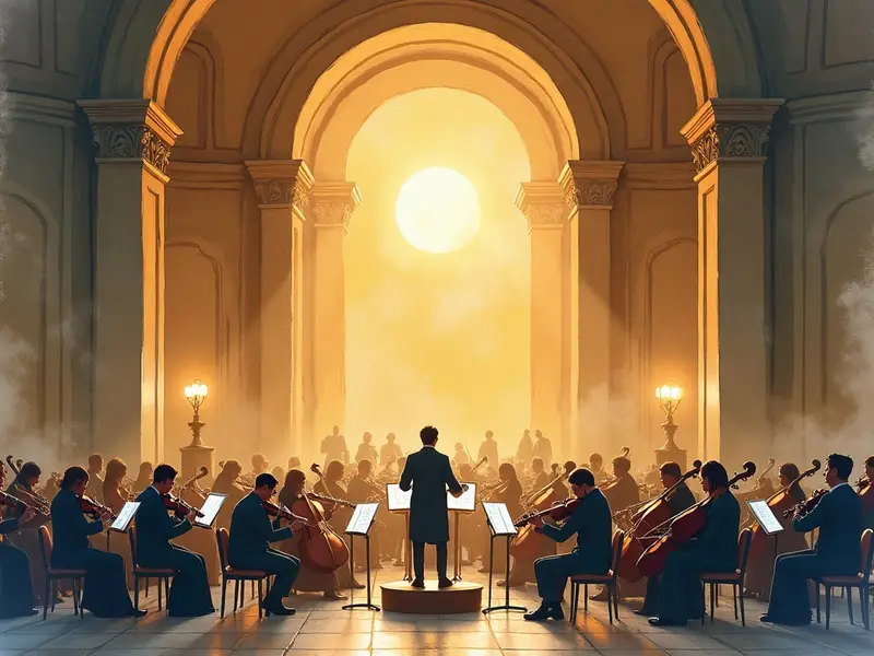 Illustrazione del sogno: filarmonica