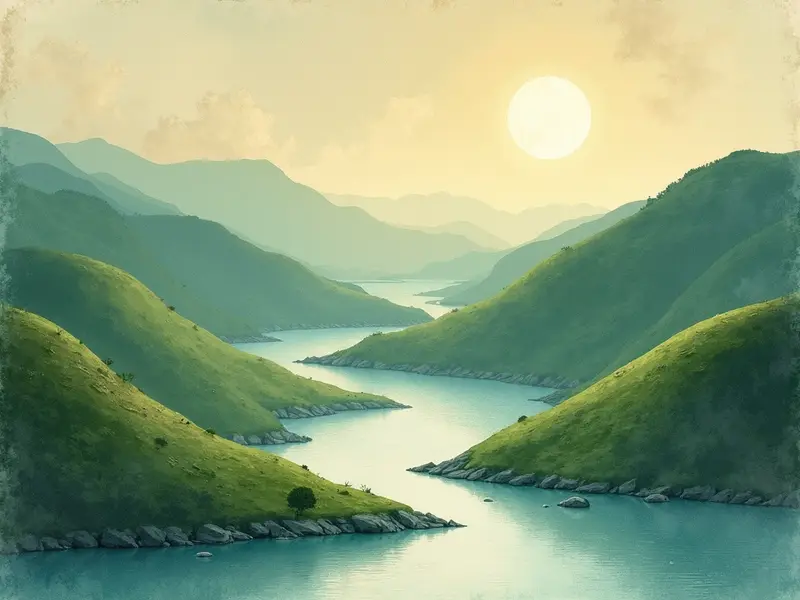 Illustrazione del sogno: fiume