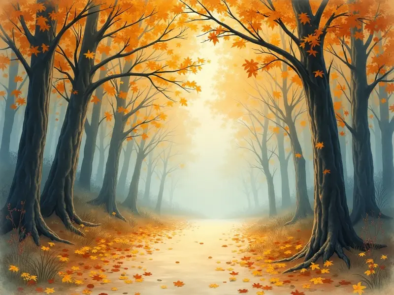 Illustrazione del sogno: foglie