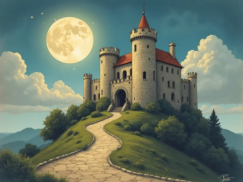 Illustrazione del sogno: forte