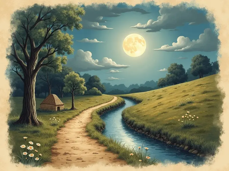 Illustrazione del sogno: fosso