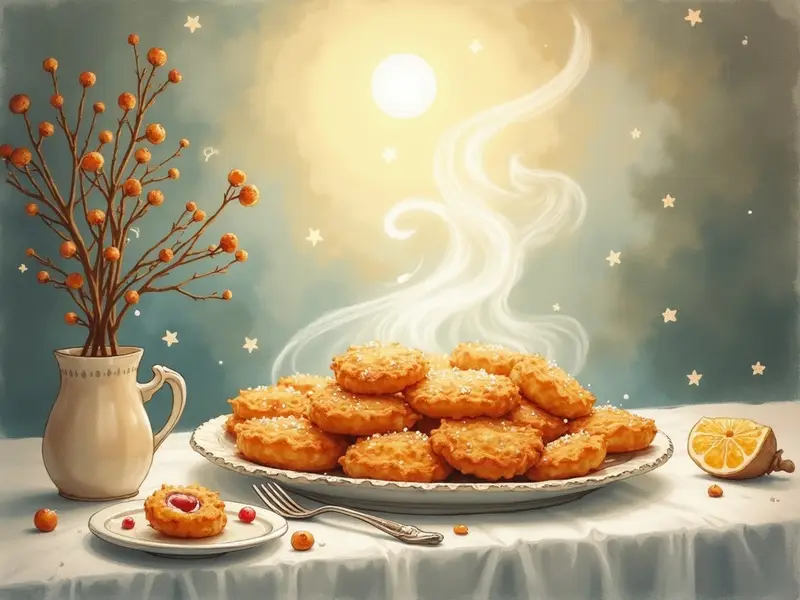 Illustrazione del sogno: frittelle