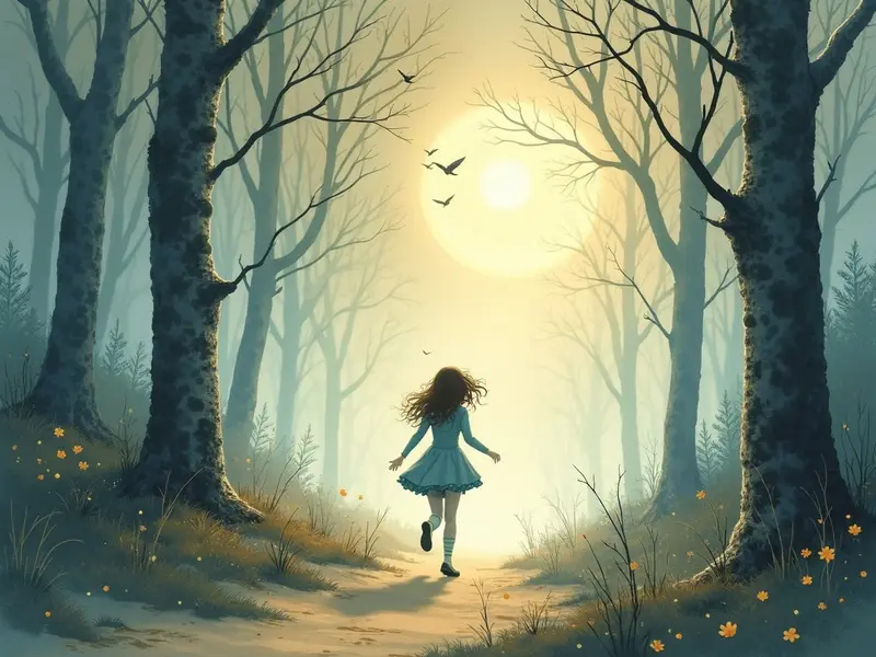 Illustrazione del sogno: fuga