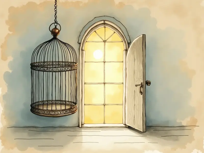 Illustrazione del sogno: gabbia
