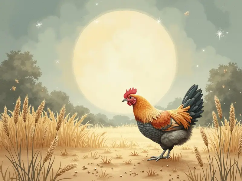 Illustrazione del sogno: gallina