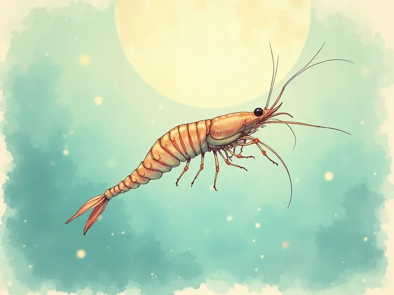 Illustrazione del sogno: gamberetti