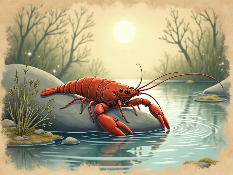 Illustrazione del sogno: gambero