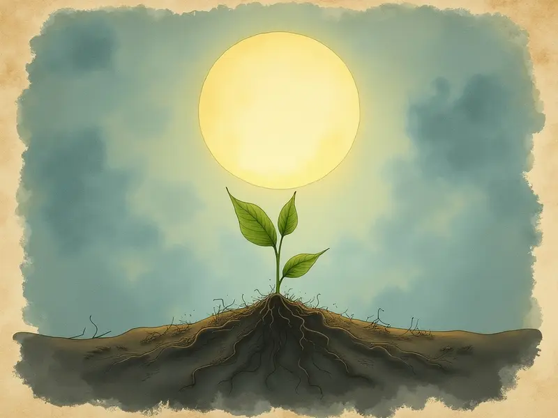 Illustrazione del sogno: germoglio