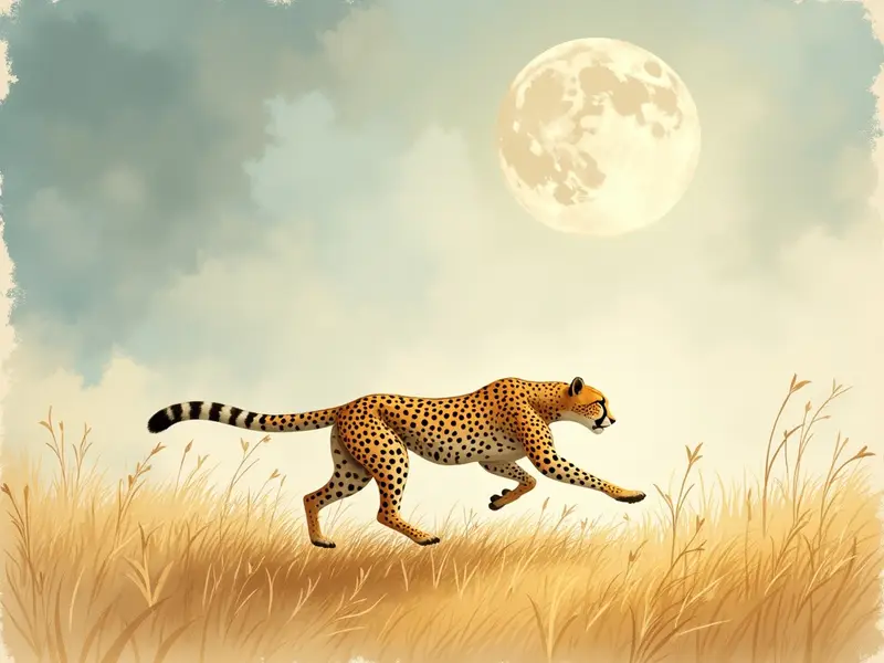 Illustrazione del sogno: ghepardo