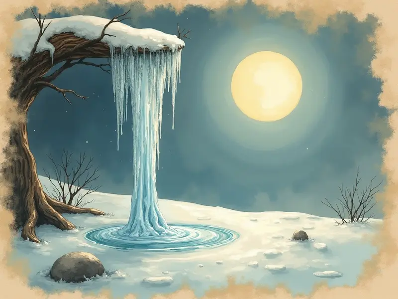 Illustrazione del sogno: ghiacciolo