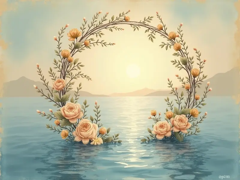 Illustrazione del sogno: ghirlanda