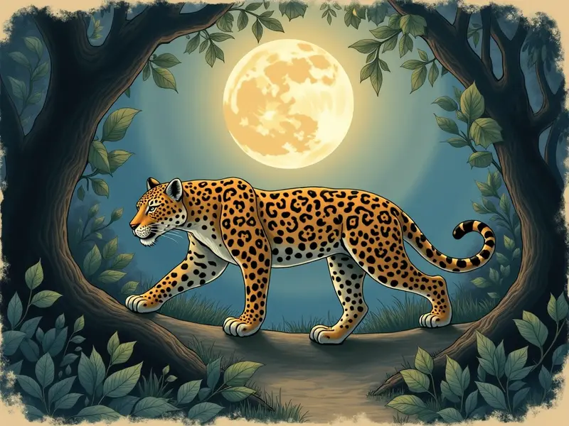 Illustrazione del sogno: giaguaro